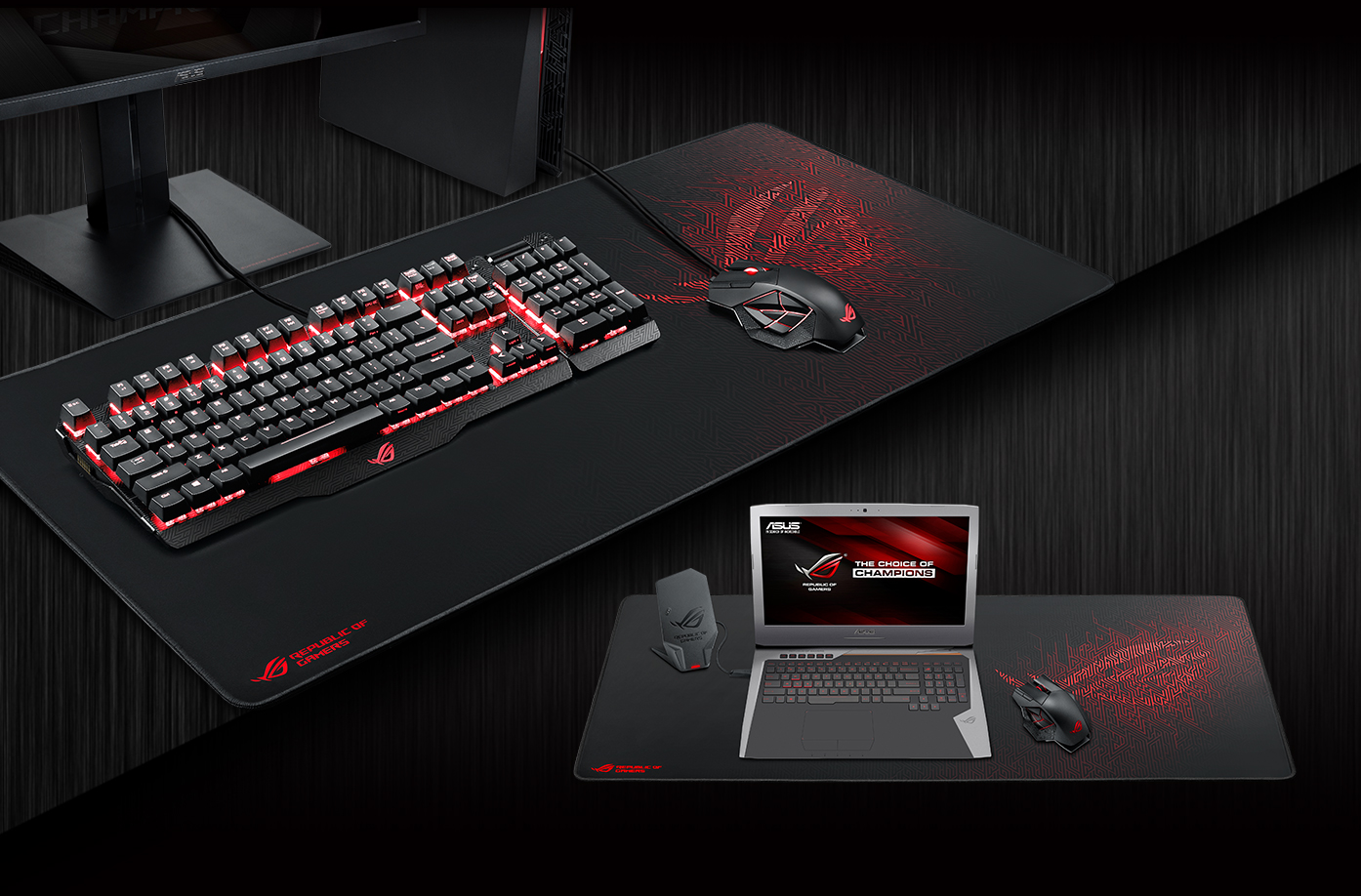 Bàn di chuột Gaming Asus ROG SHEATH có kích thước lớn